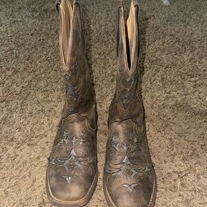 Roper women’s book mid calf sparkling boots